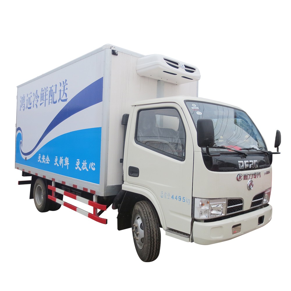 東風4トン冷凍食品バントラック