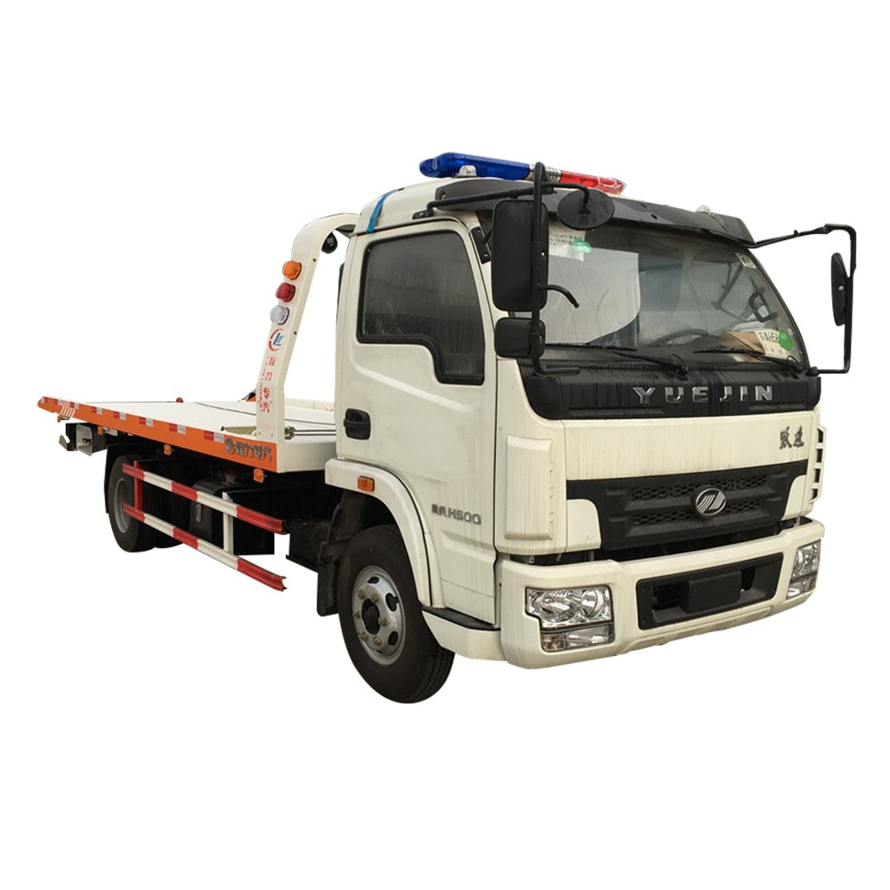 6輪フラットベッドレッカー車